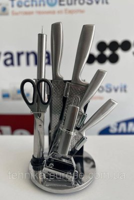 Набір ножів із підставкою 8 предметів German Family Z-Line GF-S12 GF-S12 фото