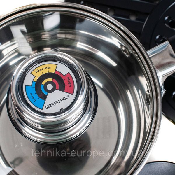 Набір Кухонного посуду German Family GF-2021 Black GF-2021 фото