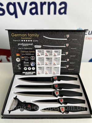 Набір ножів для кухні German Family GF-24 GF-24 фото