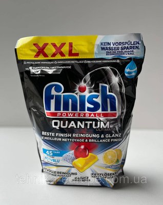 Капсули для посудомийної машини Finish Quantum Citrus 45 шт. S58 S58 фото